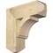 Ekena Millwork Imperial Craftsman Rough Sawn Bracket, Douglas Fir, 6"W x 20"D x 20"H BKT06X20X20IMP04RDF - alternate 1